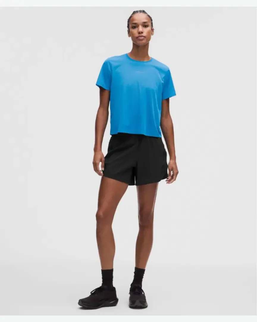 Lululemon Short Doublé Taille Haute Track That 13 Cm W