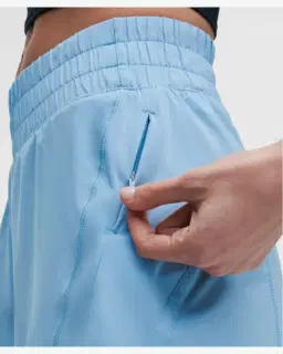 Lululemon short doublé taille haute track that 13 cm Femme – 5/5