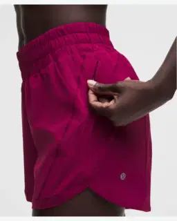 Lululemon short doublé taille haute track that 13 cm Femme – 5/5
