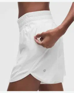 Lululemon short doublé taille haute track that 13 cm Femme – 5/5