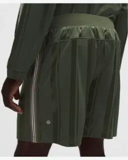 Lululemon short entraînement en maille rayée sans doublure 18 cm Homme – 5/5