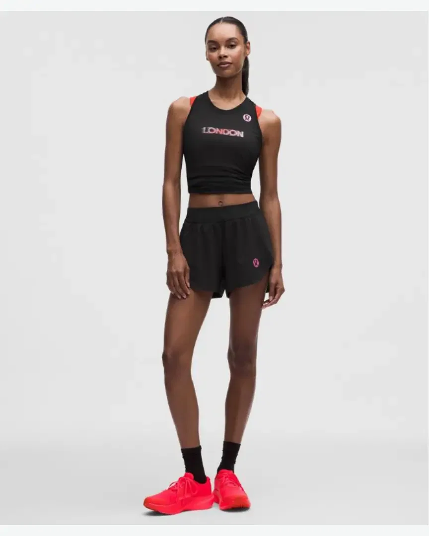 Lululemon short fast and free fendu taille haute coupe classique london '26 8 cm Femme