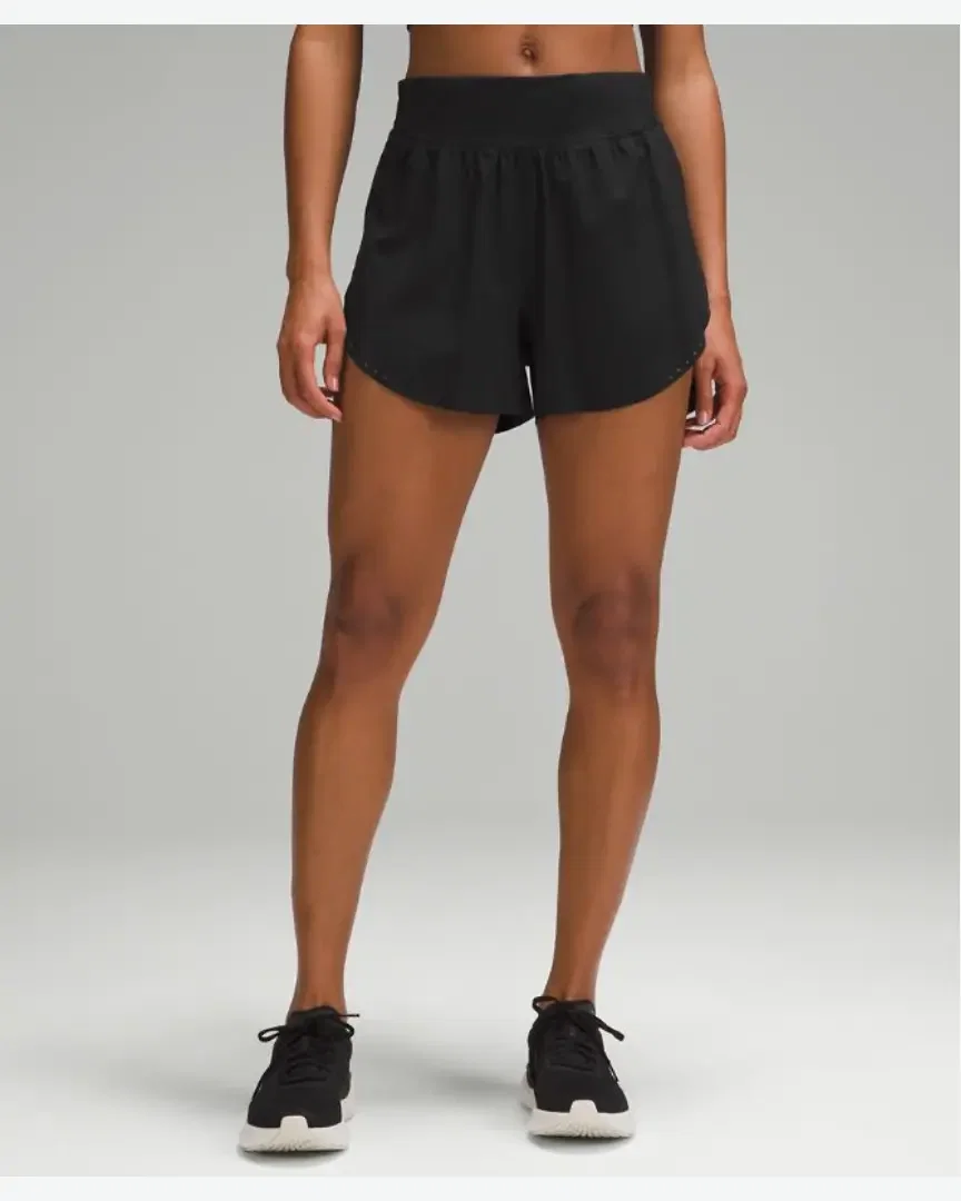 Lululemon short fast and free réfléchissant taille haute coupe classique 8 cm Femme