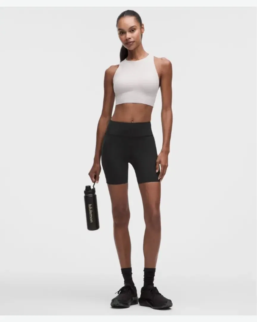 Lululemon Short Fast And Free Taille Haute À 5 Poches 13 Cm W
