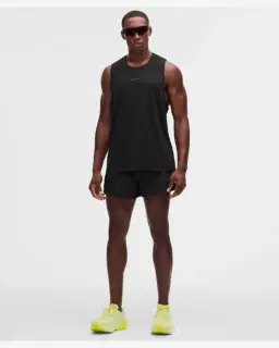 Lululemon short fendu doublé fast and free nouveau design 8 cm Homme – 1/5