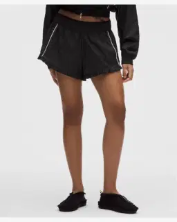Lululemon short ganni x texturé à volants taille mi-haute 6 cm Femme – 2/5