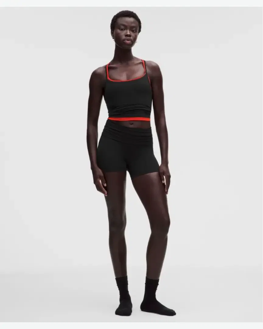 Lululemon Short Groove À Taille Repliable 10 Cm W
