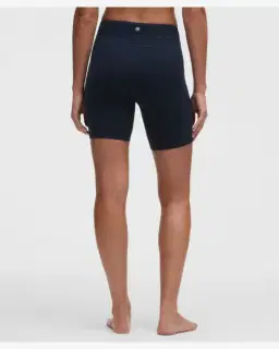 Lululemon short groove taille haute bandes rayées 15 cm Femme – 3/5