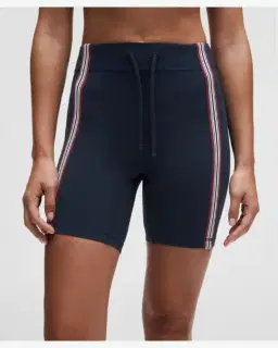 Lululemon short groove taille haute bandes rayées 15 cm Femme – 4/5
