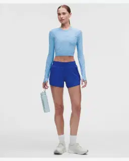 Lululemon short hotty hot doublé taille haute 10 cm Femme – 1/5