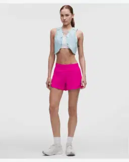 Lululemon short hotty hot doublé taille haute 10 cm Femme – 1/5