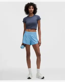 Lululemon short hotty hot doublé taille haute 10 cm Femme – 1/5