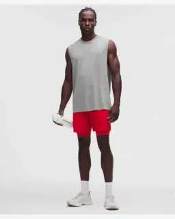 Lululemon short license to train doublé 18 cm Homme – 1/5