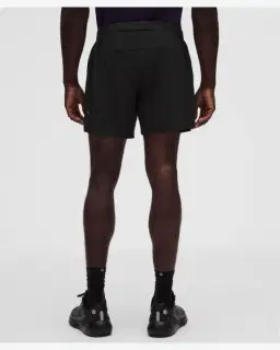Lululemon short mile maker run crew doublé 15 cm Homme – 3/5