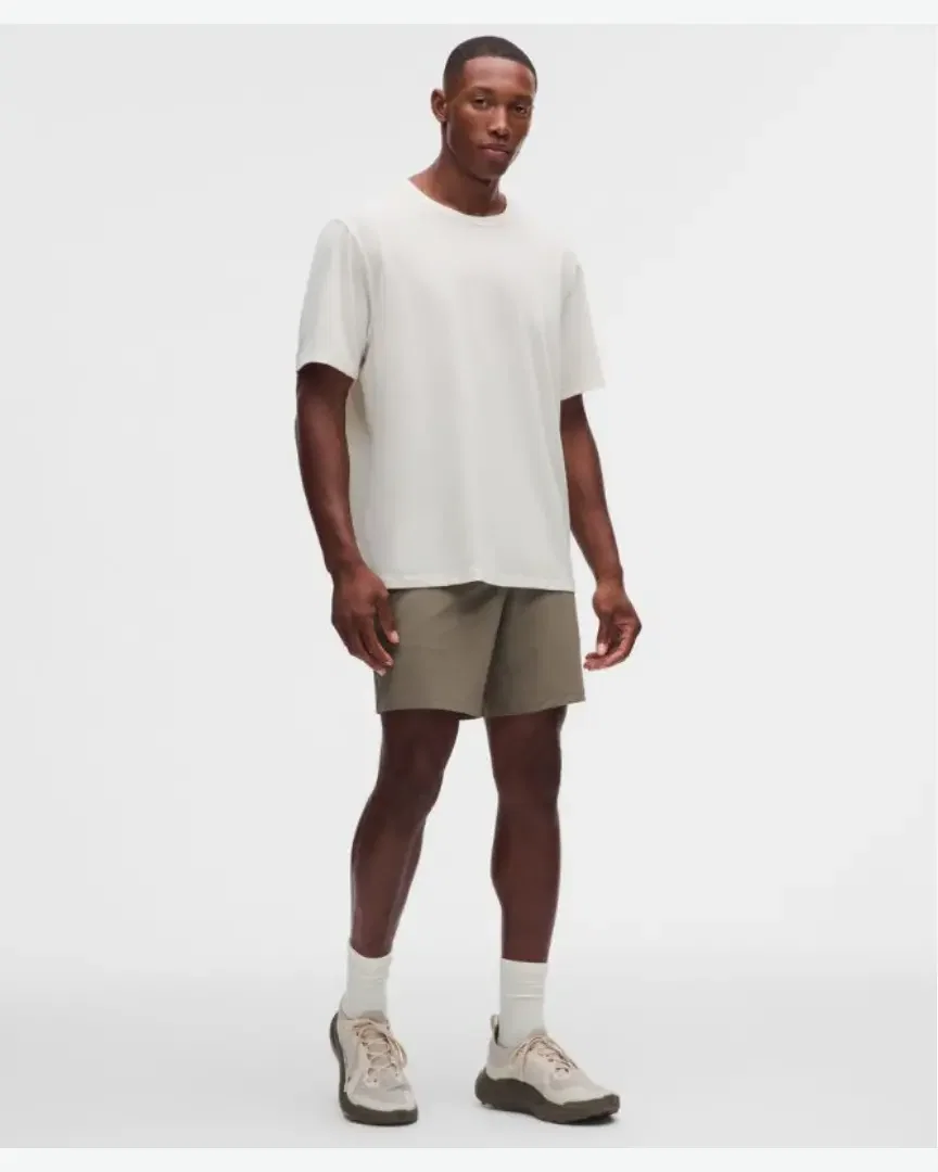 Lululemon short pace breaker doublé 18 cm Homme