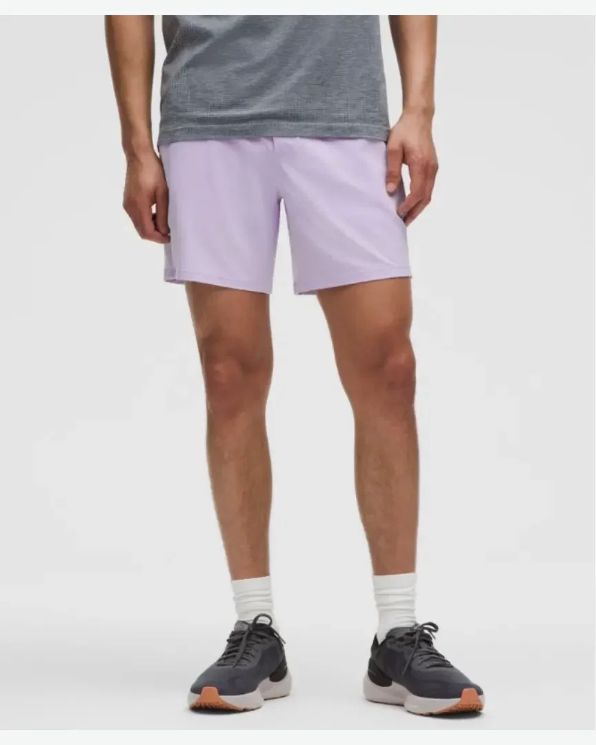 Lululemon short pace breaker non doublé glyde 18 cm Homme