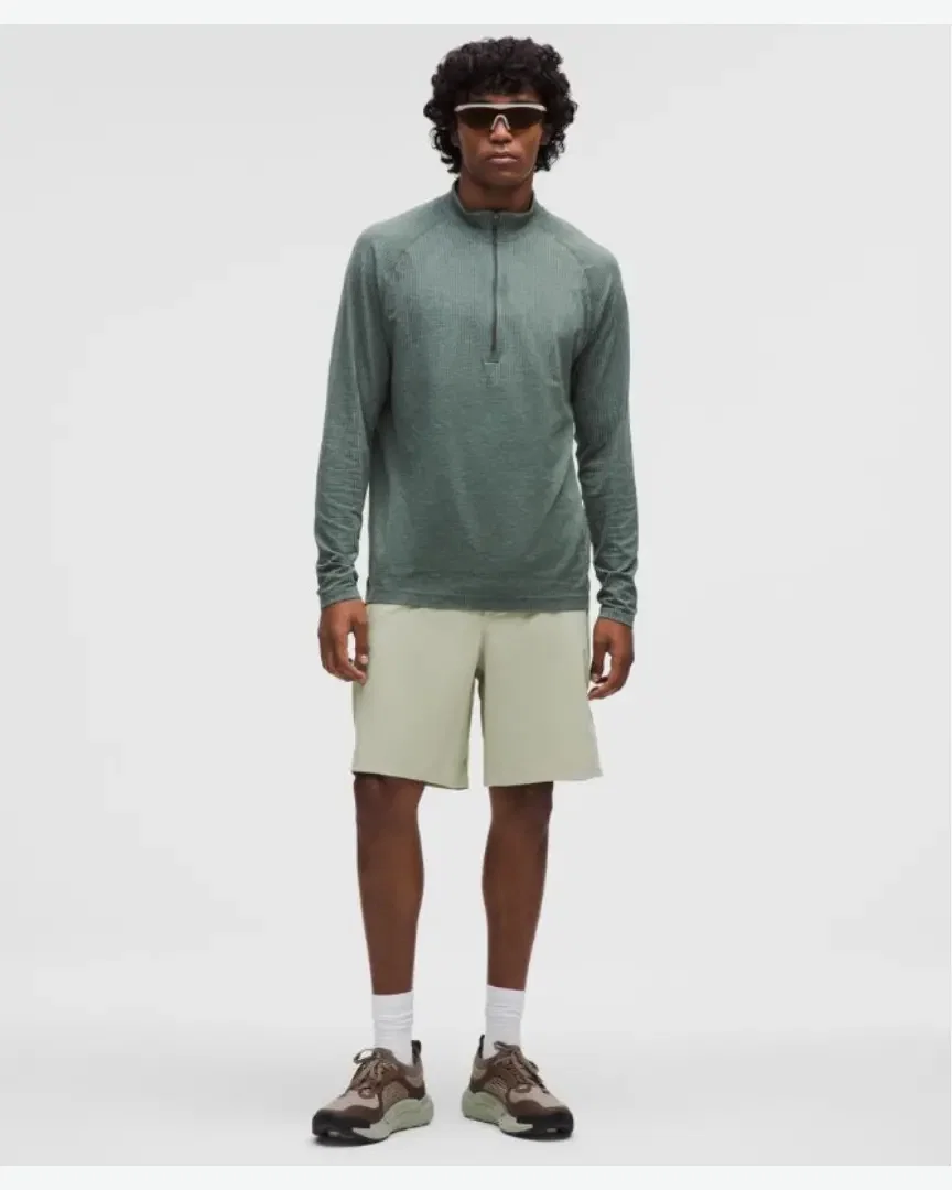 Lululemon short pace breaker non doublé 23 cm Homme