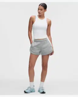 Lululemon short scuba taille mi-haute à ourlet dolphin colourblock 8 cm Femme – 1/5