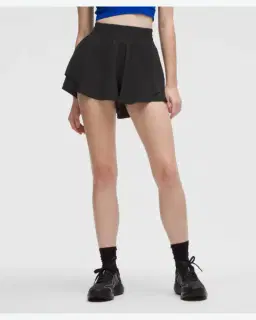 Lululemon short shake it out taille haute 6 cm Femme – 1/5