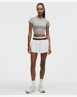 Lululemon short shake it out taille haute 6 cm Femme – 1/5