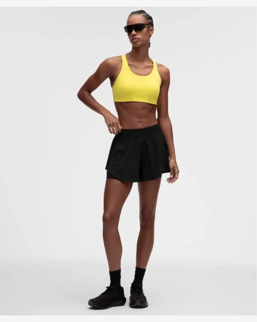Lululemon Short Shake It Out Taille Haute 6 Cm W