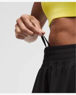 Lululemon short shake it out taille haute 6 cm Femme – 4/5