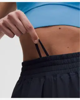 Lululemon short shake it out taille haute 6 cm Femme – 4/5