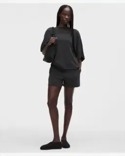 Lululemon short softstreme léger taille mi-haute à plis nervurés 10 cm Femme – 1/5