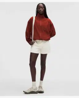 Lululemon short softstreme léger taille mi-haute à plis nervurés 10 cm Femme – 1/5