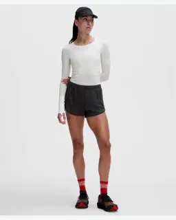 Lululemon short swiftly taillei-haute 8 cm Femme – 1/5