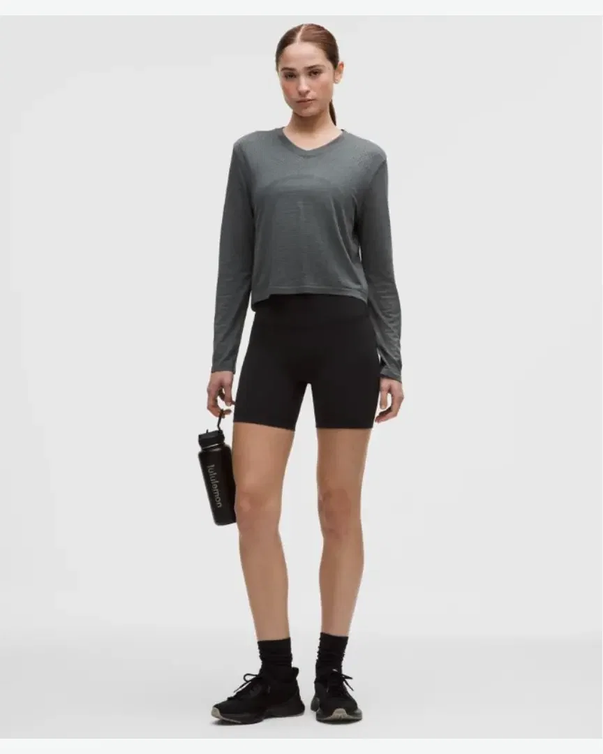 Lululemon Short Wunder Train Taille Haute 15 Cm W