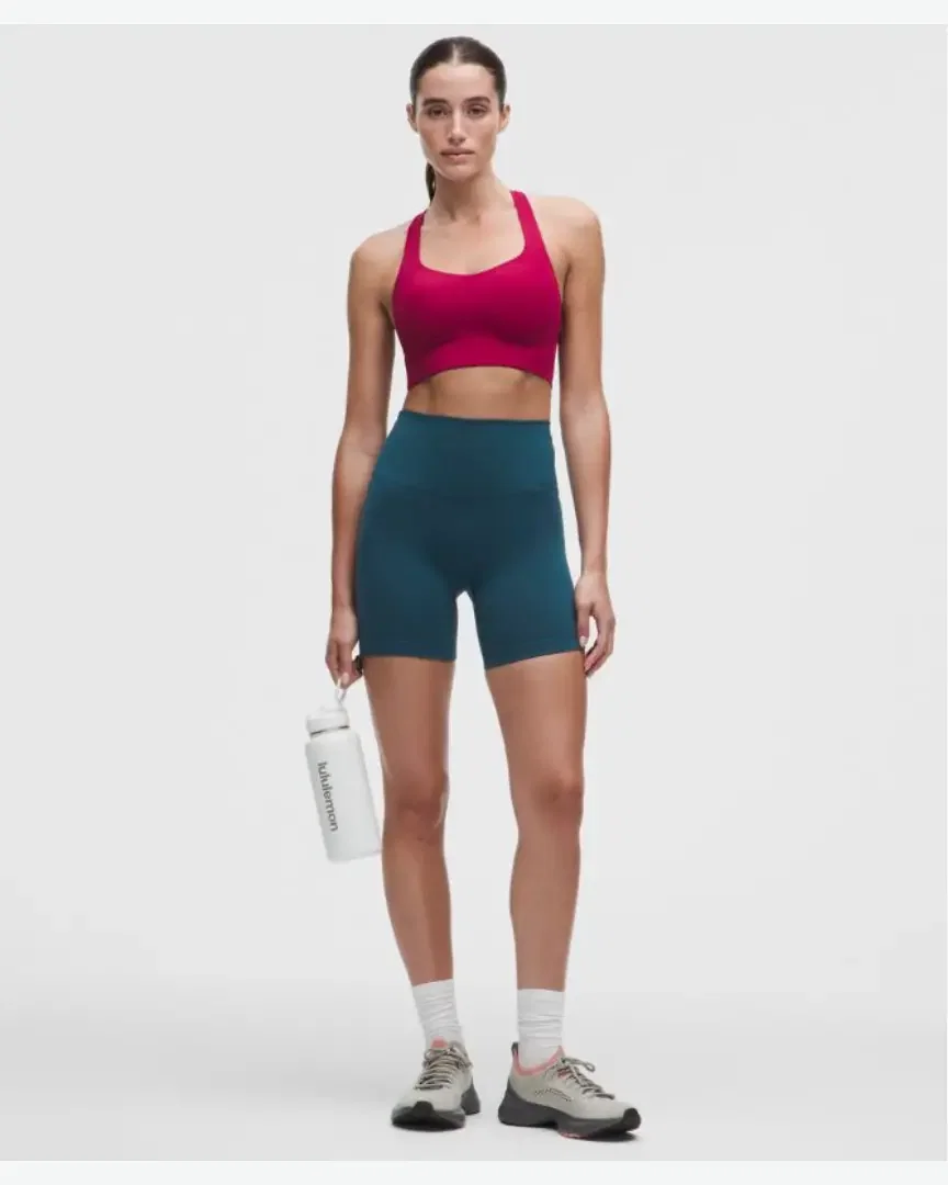 Lululemon Short Wunder Train Taille Haute 15 Cm W
