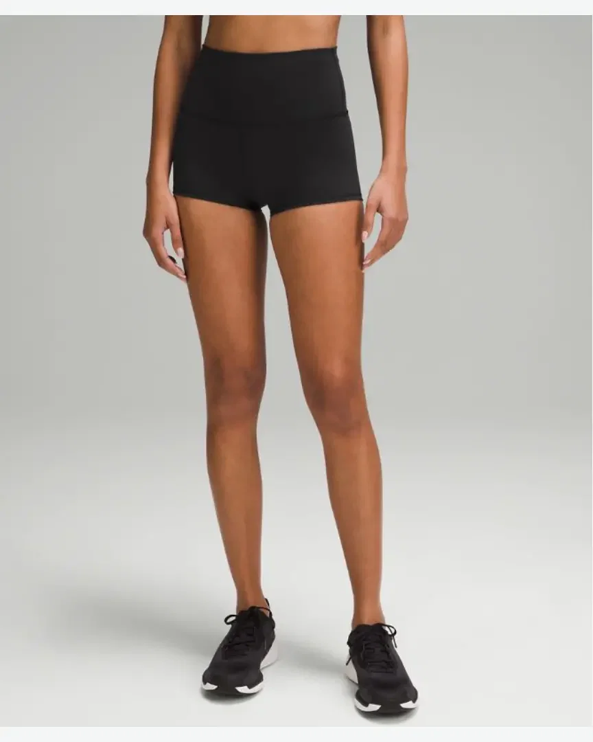 Lululemon Short Wunder Train Taille Haute 5 Cm W