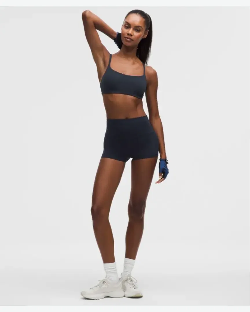 Lululemon short wunder train taille haute 5 cm Femme