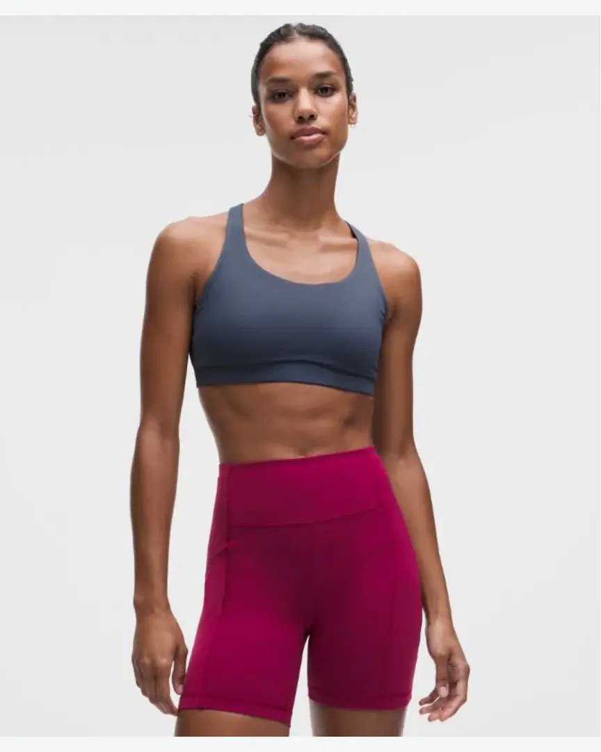 Lululemon soutien-gorge energy maintien moyen bonnets b-d evolve Femme