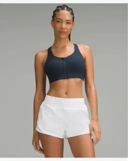 Lululemon soutien-gorge energy zippé à l'avant maintien maximal, bonnets b-g Femme – 1/5