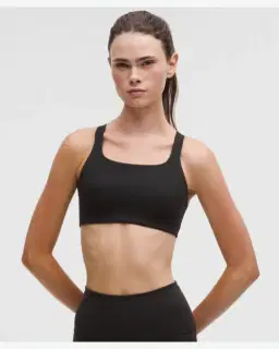 Lululemon soutien-gorge entraînement à encolure carrée en ultralu maintien moyen, bonnets d/dd Femme – 1/5