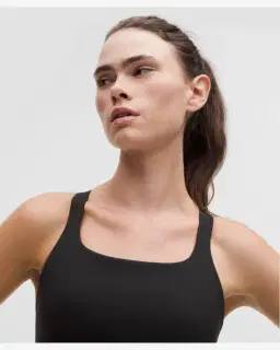 Lululemon soutien-gorge entraînement à encolure carrée en ultralu maintien moyen, bonnets d/dd Femme – 4/5