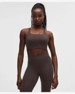 Lululemon soutien-gorge entraînement à encolure carrée en ultralu maintien moyen, bonnets d/dd Femme – 1/5