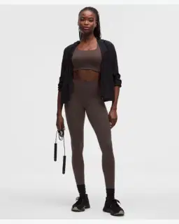 Lululemon soutien-gorge entraînement à encolure carrée en ultralu maintien moyen, bonnets d/dd Femme – 3/5