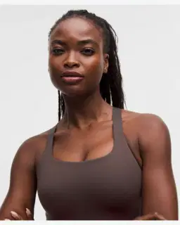 Lululemon soutien-gorge entraînement à encolure carrée en ultralu maintien moyen, bonnets d/dd Femme – 4/5