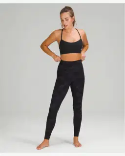 Lululemon soutien-gorge flow y nulu maintien léger, bonnets a à c Femme – 3/5