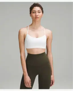 Lululemon soutien-gorge flow y nulu maintien léger, bonnets a à c Femme – 1/5