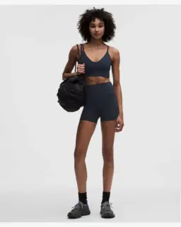Lululemon soutien-gorge focuser encolure dégagée maintien léger, bonnets c/d Femme – 3/5