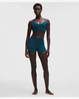 Lululemon soutien-gorge focuser encolure dégagée maintien léger, bonnets c/d Femme – 3/5