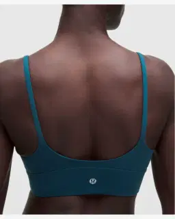 Lululemon soutien-gorge focuser encolure dégagée maintien léger, bonnets c/d Femme – 5/5