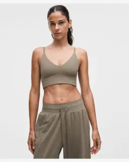 Lululemon soutien-gorge focuser encolure dégagée maintien léger, bonnets c/d Femme – 1/5