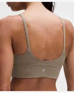 Lululemon soutien-gorge focuser encolure dégagée maintien léger, bonnets c/d Femme – 5/5