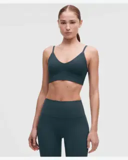 Lululemon soutien-gorge focuser encolure dégagée maintien léger, bonnets c/d Femme – 1/5