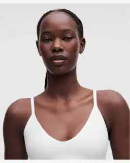 Lululemon soutien-gorge focuser encolure dégagée maintien léger, bonnets c/d Femme – 4/5